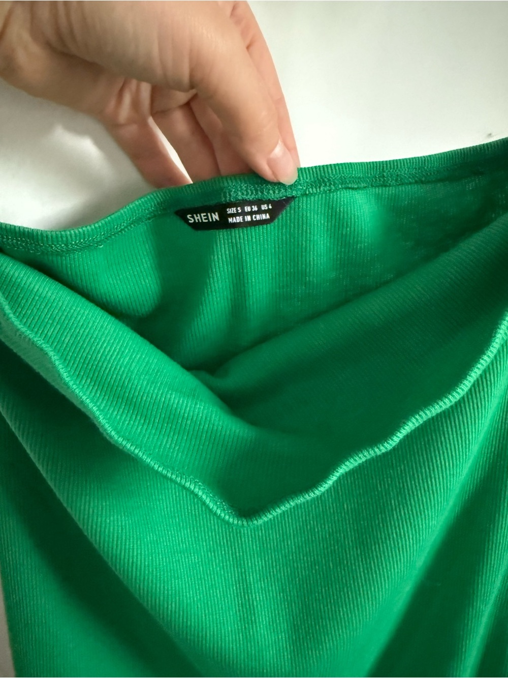 Shien Halter Ribbed Mini Dress - Picture 3 of 4